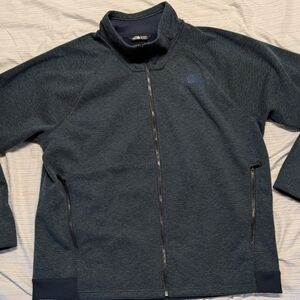 The North Face Far Northern Full Zip Men's Fleece Jacket, Blue, Size XXL